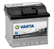 VARTA B19 - BATERIA 12V 45AH 400A +D 207X175X19