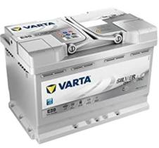 VARTA E39 - BATERIA 12V 70AH 760A +D 278X175X19