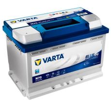 VARTA N70 - BATERIA 12V 70AH 760A +D 278X175X19  EFB