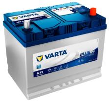 VARTA N72 - BATERIA 12V 72AH 760A +I 261X175X25   EFB