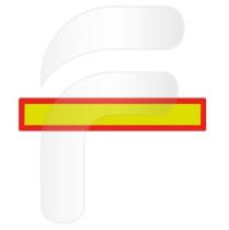 FAYCOM FA101170 - PLACA VEHÍCULO LARGO 1130 X 197 MM