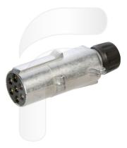 FAYCOM FA200721A - CLAVIJA ALUMINIO (N) 24V 7 HEMBRAS