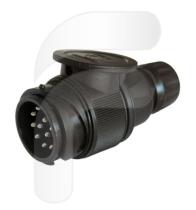 FAYCOM FA200728 - CLAVIJA ELÉCTRICA 12V 13 POLOS ISO11446