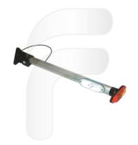 FAYCOM FA301212 - POSTE ALUMINIO CON GÁLIBO BLANCO Y ÁMBAR 580 MM
