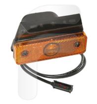 FAYCOM FA990150A - LUZ POSICIÓN LATERAL LED SOPORTE Y SNAP-IN 24V