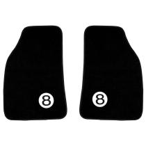 SUMEX B800820 - ALFOMBRA MOQUETA"8-BALL"NEGRA.4 PCS