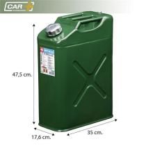 SUMEX KANGR20 - BIDÓN ACERO 20 L. VERDE