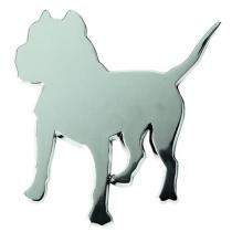 SUMEX LOG1585 - EMBLEMA " PIT BULL " CROMADO. 85X85