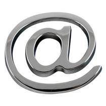 SUMEX LOG@ - SIMBOLO "@" CROMADO