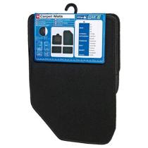 SUMEX MATMOQ8 - ALFOMBRA MOQUETA 450G NEGRA.4 PCS M