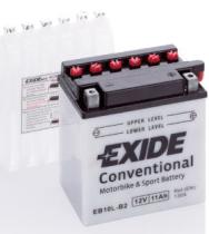 EXIDE EB10LB2 - BATERIA 12V 11AH 130A +D 135X90X145