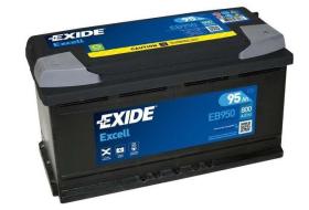 EXIDE EB950 - BATERIA 12V 95AH 800A +D 353X175X19