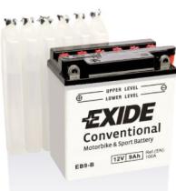 EXIDE EB9B - BATERIA 12V 9AH 100A +I 135X75X140