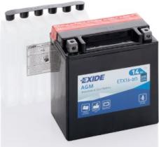 EXIDE ETX16BS - BATERIA 12V 14AH 215A +I 150X90X160