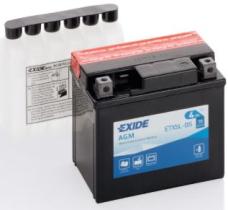EXIDE ETX5LBS - BATERIA 12V 4AH 70A +D 115X70X105