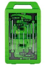 JBM 51959 - SET DE 9 LLAVES TORX EN FORMA DE "T"