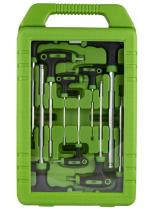 JBM 52684 - SET DE 9 LLAVES ALLEN EN FORMA DE "T"