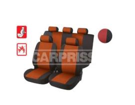 CARPR 79323403 - FUNDAS ASIENTO 11 PIEZAS BELFORT NEGRO/ROJO