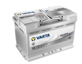 VARTA A7 - A7 VARTA PLATA AGM XEV 12V 70AH 760A   278x175x190   AGM