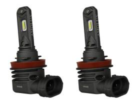 AMOLUX 52LED2 - LAMP LED H11 12V 18W 6000K PACK 2