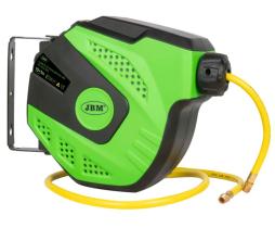 JBM 53882 - CARRETE DE MANGUERA DE AIRE 11M - VERDE